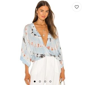 Tia Top in Tangerine Radical Wash